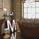 Illustration for article titled This Chocolate Bathroom Is Entirely Unnecessary But I Want It SO Much